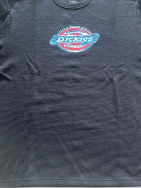 Large- Dickies x Supreme Black long Sleeve thermal